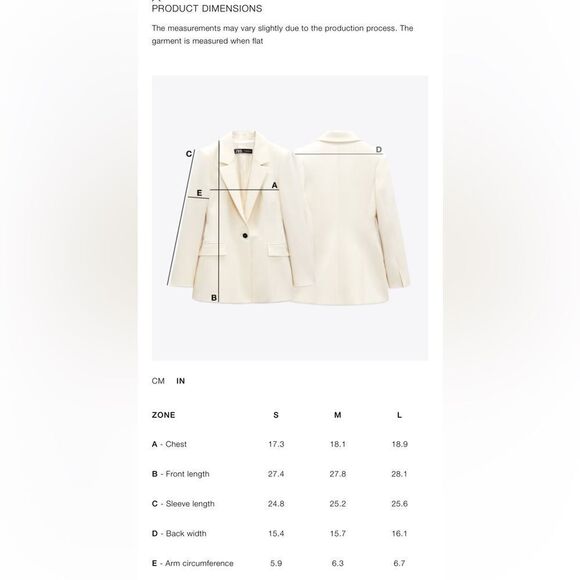 Zara sequin lapelless blazer - Picture 11 of 11